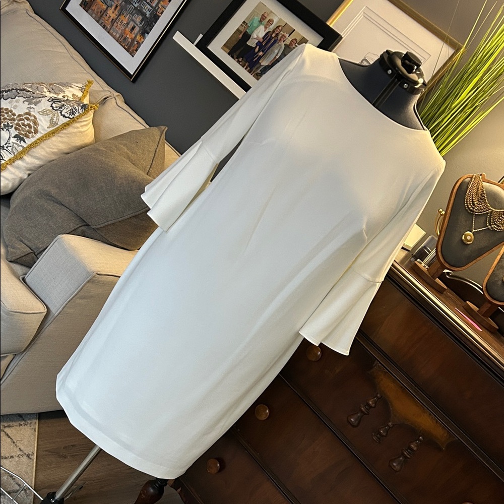 Calvin Klein White and Gray Garment